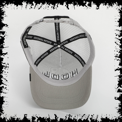 HODL - Premium Gray Cotton Trucker Cap - Limited Edition