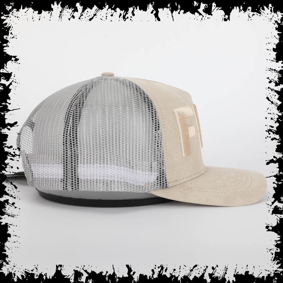 FUD - Luxe Cream Suede Trucker Cap - Limited Edition