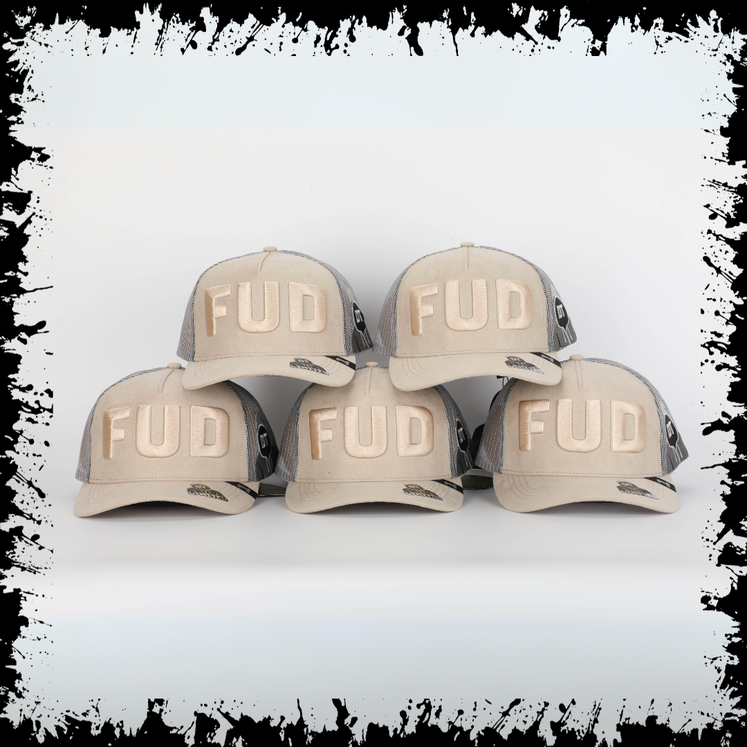 FUD - Luxe Cream Suede Trucker Cap - Limited Edition